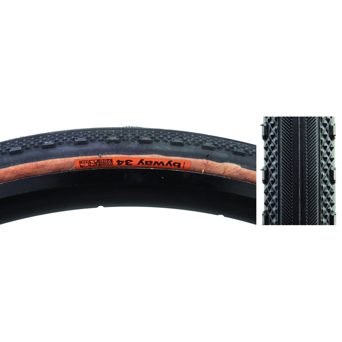 TIRE WTB BYWAY 700x34 BK/SK ROAD TCS FOLD
