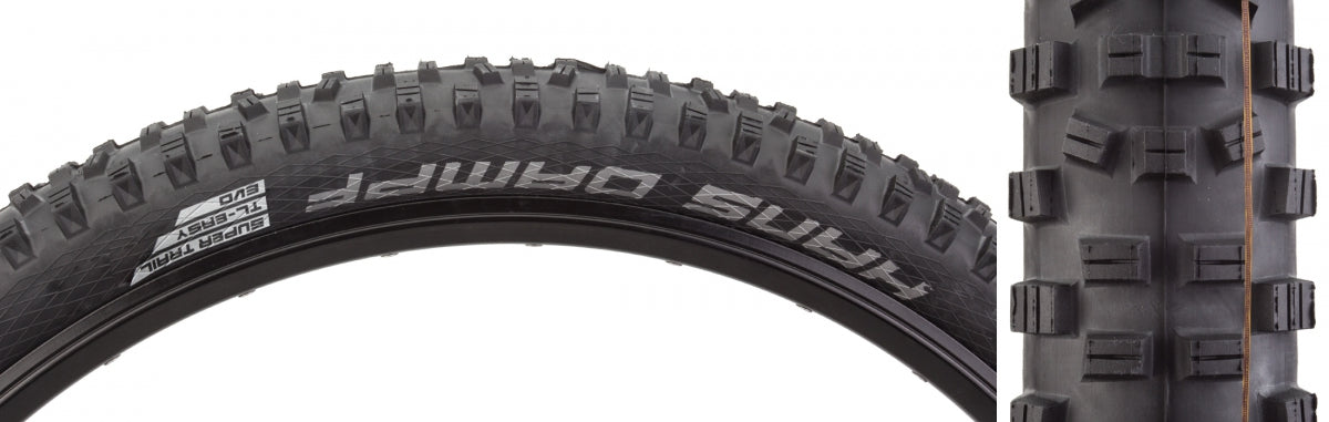 TIRE SWB HANS DAMPF 27.5x2.35 EVO S-TRAIL BK/BSK ADDIX SOFT TLR FOLD