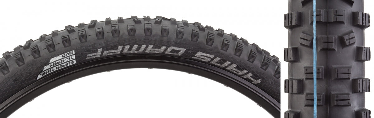 TIRE SWB HANS DAMPF 29x2.6 EVO S-TRAIL BK/BSK ADDIX SP-GRIP TLR FOLD