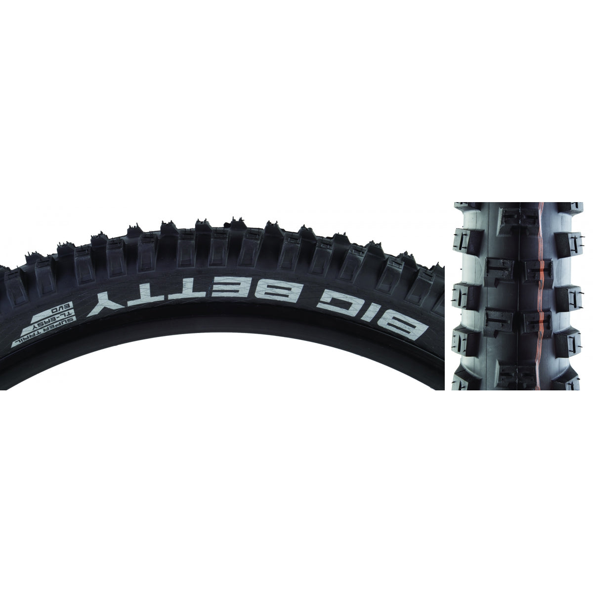 TIRE SWB BIG BETTY EVO 27.5x2.8 S-TRAIL BK/BSK ADDIX SOFT TLR FOLD