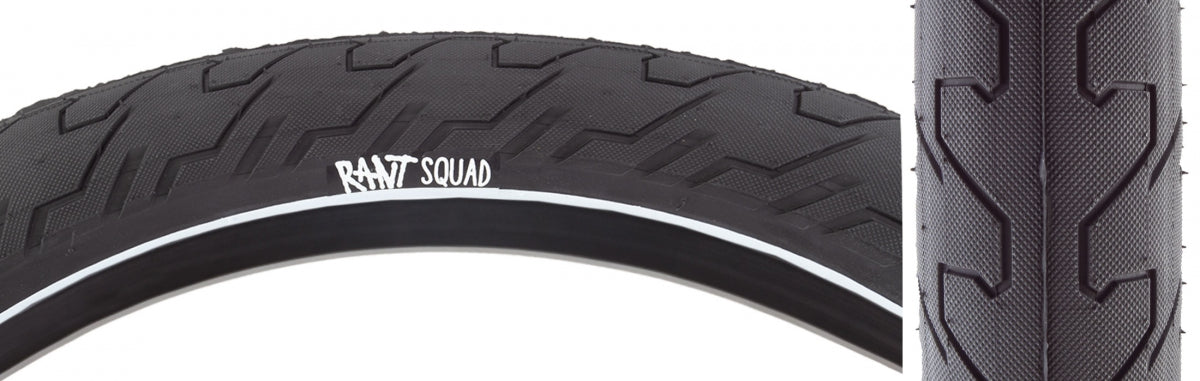 TIRE RANT SQUAD 20x2.3 WIRE BK/WHT