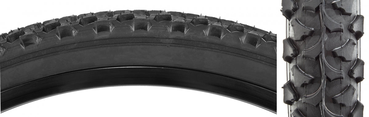 TIRE SUNLT UTILIT 24x1.95 BK/BK ALPHABITE H518 WIRE