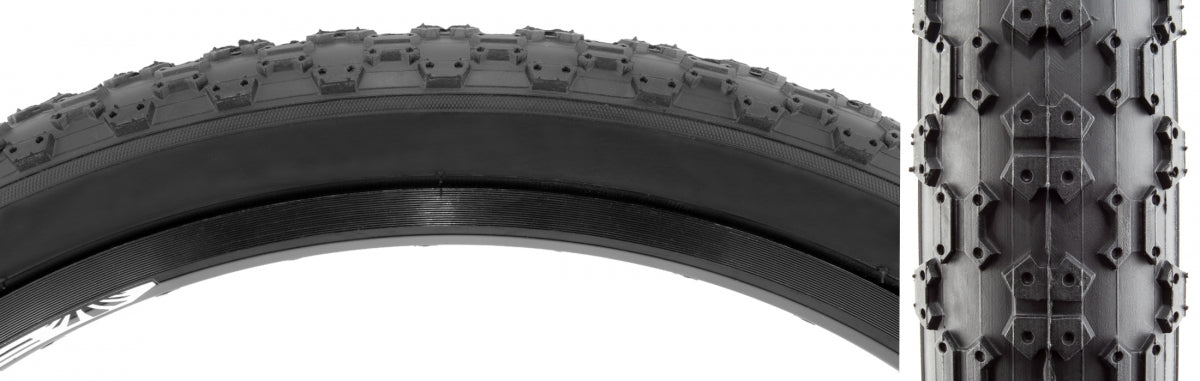 TIRE SUNLT UTILIT 16x1.75 BK/BK MX3 104A WIRE