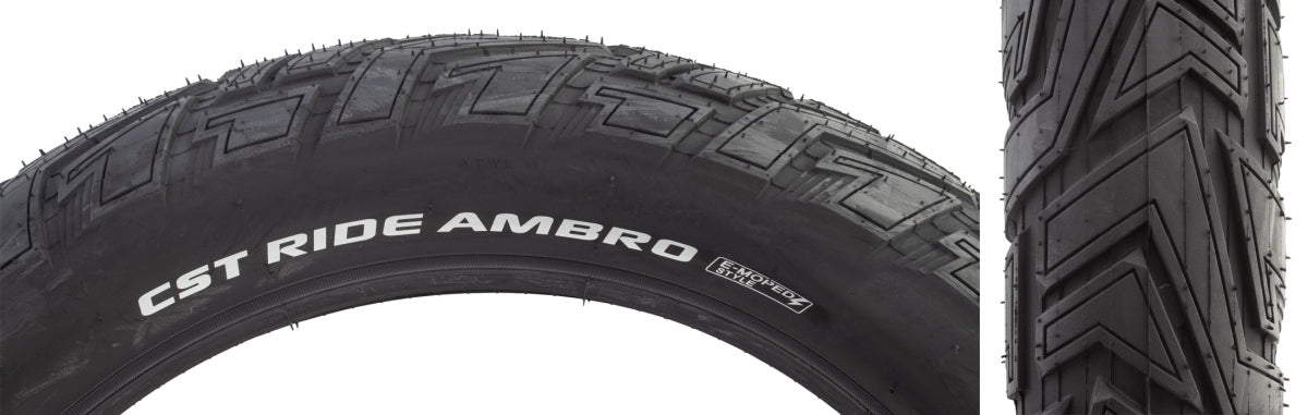 TIRE CSTP RIDE AMBRO 20x4.0 BK/BK WIRE (FORMALY TOURANCE)