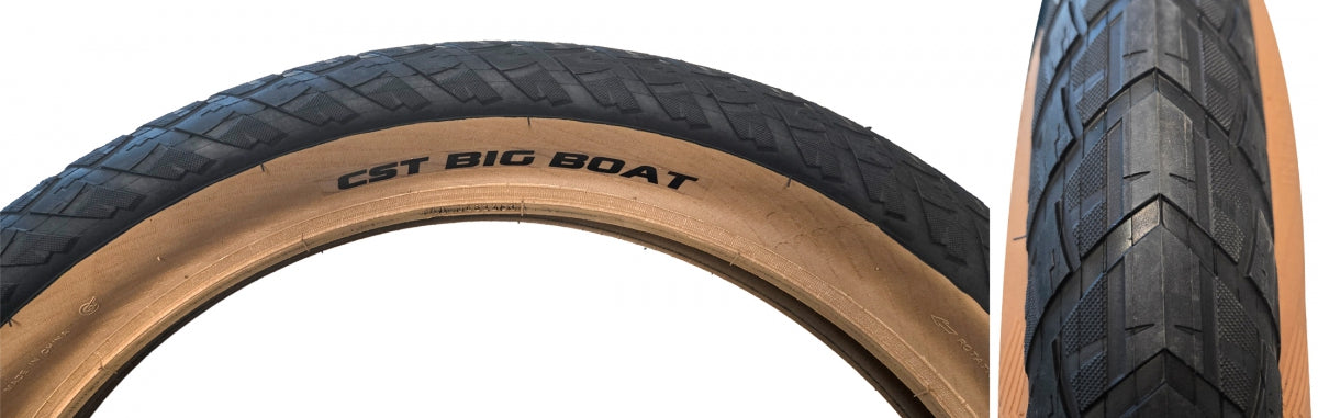 TIRE CSTP BIG BOAT 26x4.0 BK/SK WIRE