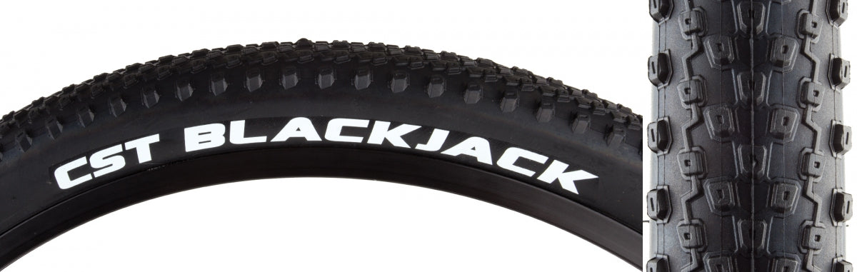 TIRE CSTP BLACKJACK 26x2.1 BK/BK WIRE SC