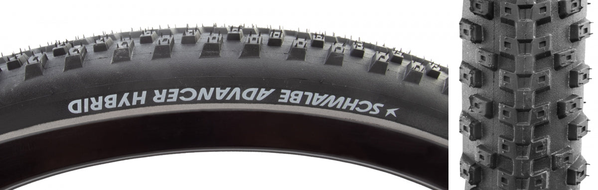 TIRE SWB ADVANCER HYBRID 27.5x2.6 ACTIVE P-GUARD BK/BSK/REF GREEN COMPOUND WIRE