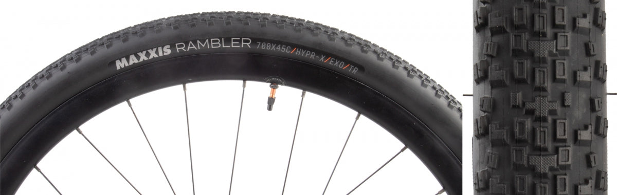 TIRE MAX RAMBLER 700x45 BK FOLD/120 HYPR-X/EXO/TR