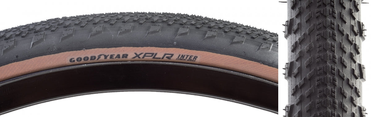 TIRE GOODYEAR ZIP INTER XPLR 700x45 BK/TRANS-SK TLR FOLD