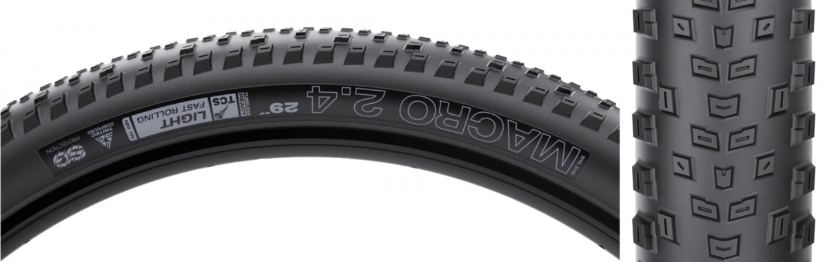 TIRE WTB MACRO 29x2.4 BK/BK LIGHT FR TCS/120/TT/SG FOLD
