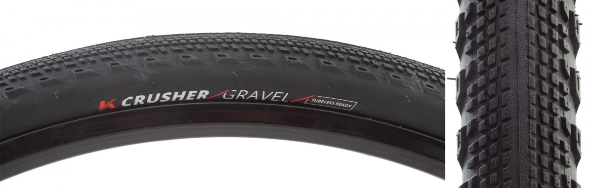 TIRE KEN CRUSHER GRAVEL 700x45 BK/BK GCT/120 FOLD