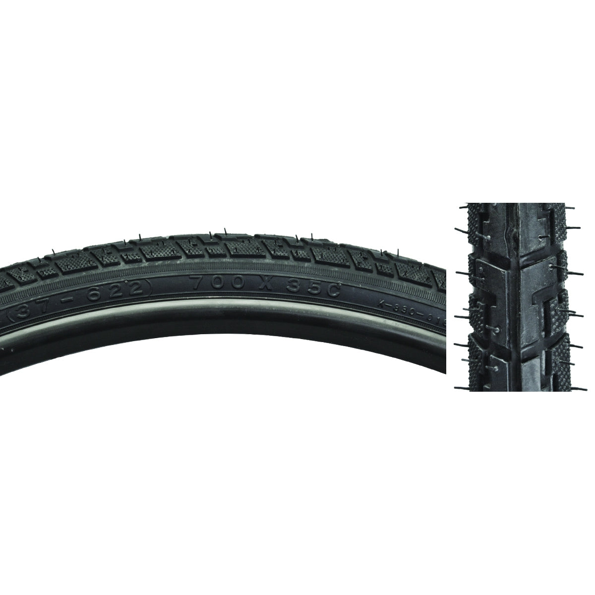 TIRE SUNLT 700x35 BK/BK NIMBUS K830 WIRE