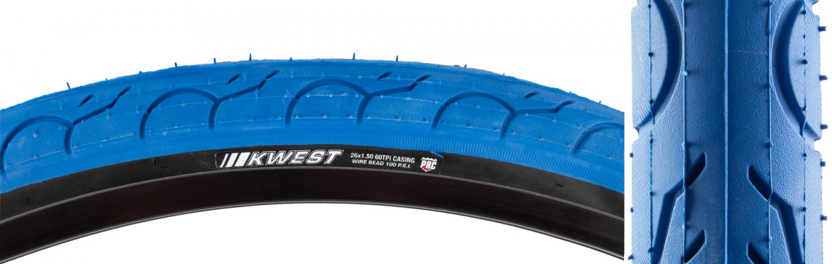 TIRE KEN KWEST 26x1.5 BU/BSK 100lb K1930 WIRE