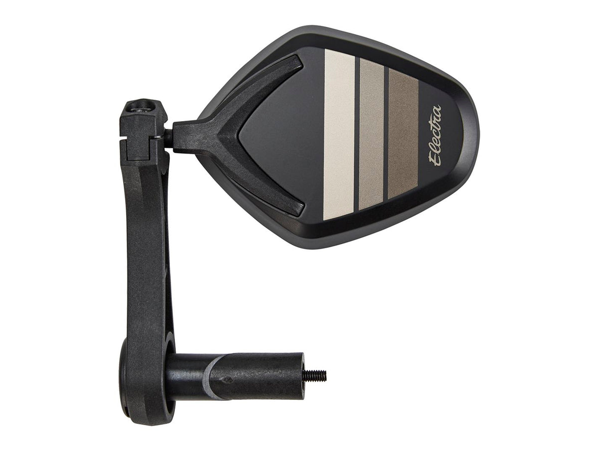 Electra Bar End Retrostripe Matte Black Mirror
