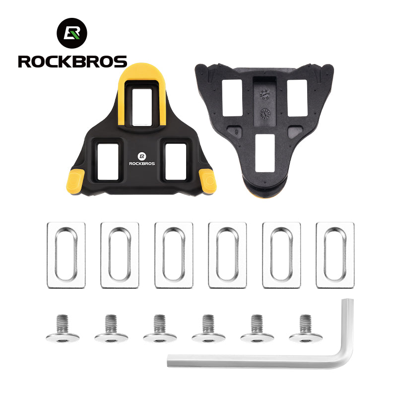 ROCKBROS Bike Cleats 6 Degree Float Shimano SPD-SL Compatible Road Indoor