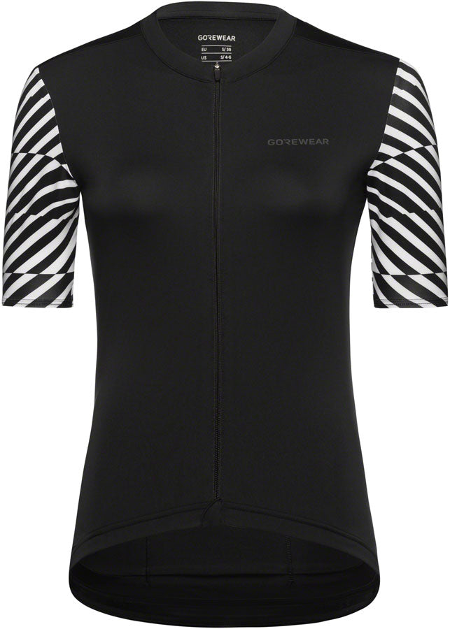 Gorewear Swiftride Optical Jersey - Black/White Women's Large