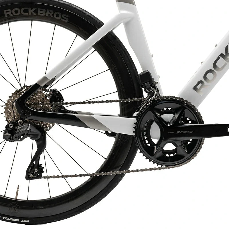 PGZ - Carbon Fiber Road Bike – Black and White