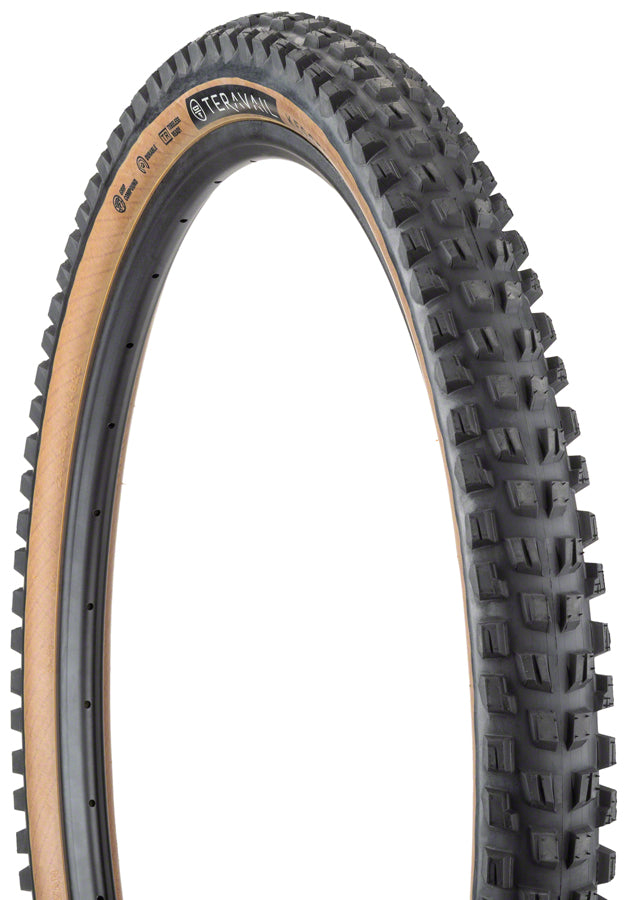 Teravail Kessel Tire - 29 x 2.5 Tubeless Folding Tan Durable Grip Plus Compound