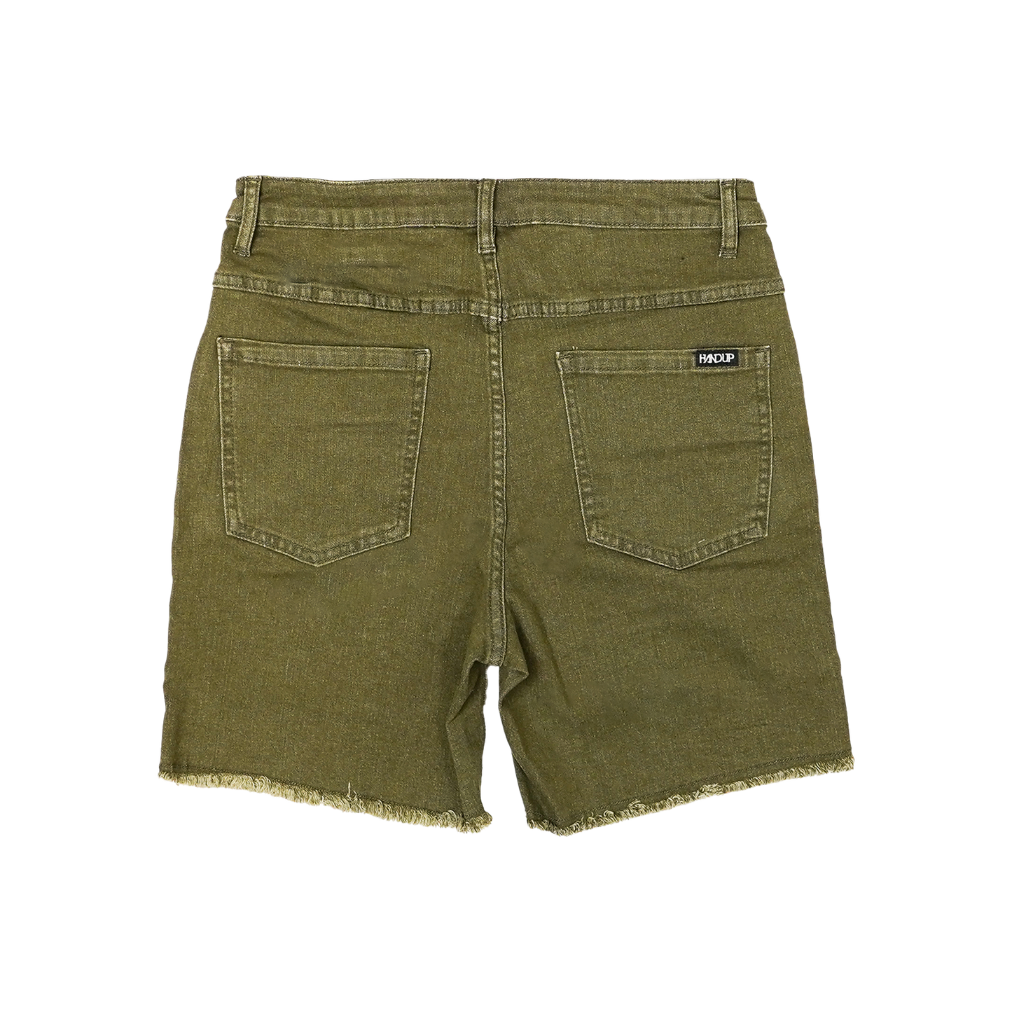5.5" Stretch Jorts - Army Olive