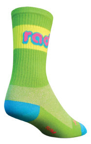 Rad Crew Socks, 9-13, Green