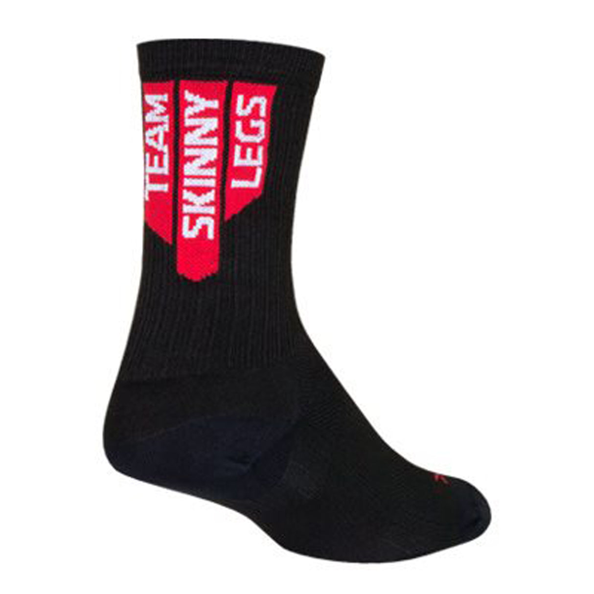 Team Skinny Legs SGX6 Socks, 9-13, Black