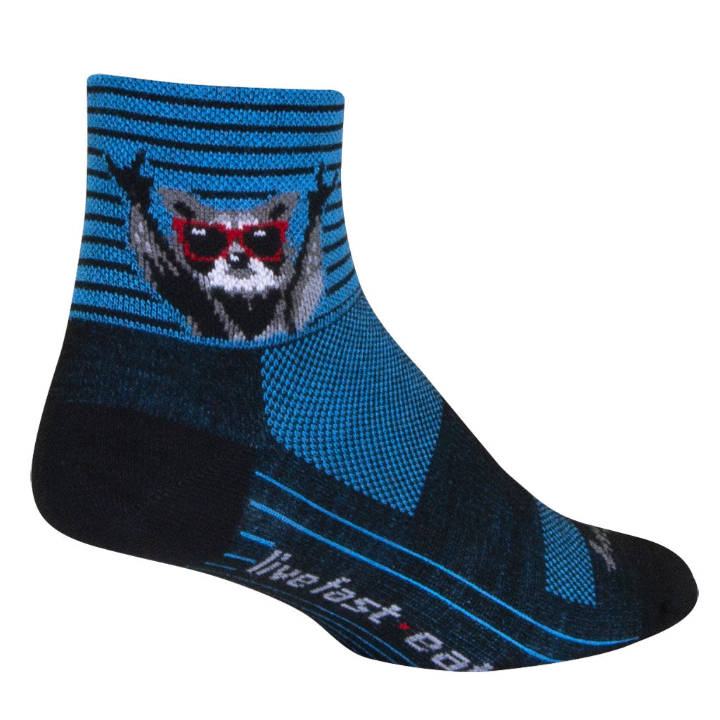 Live Fast Socks, 5-9, Blue