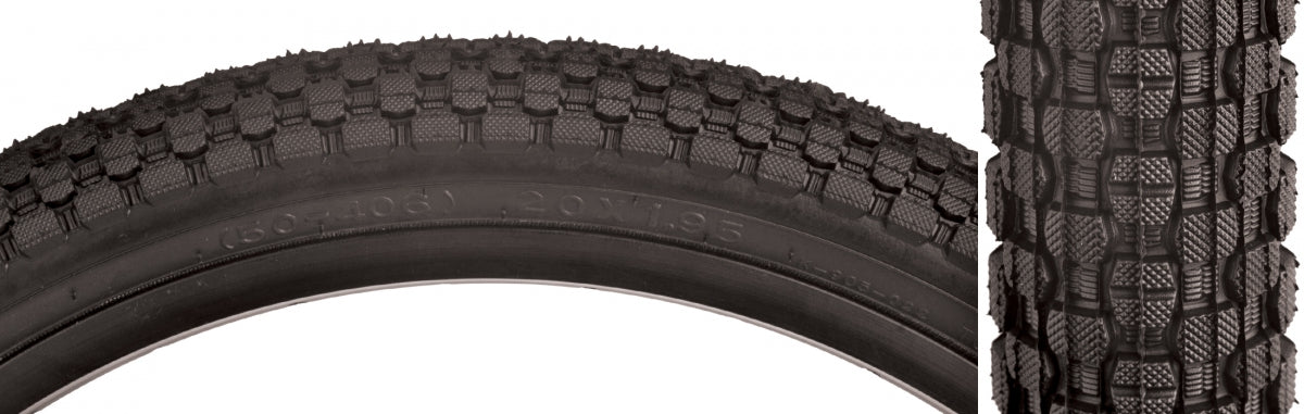 TIRE SUNLT 20x1.95 BK/BSK KRAD K905 WIRE