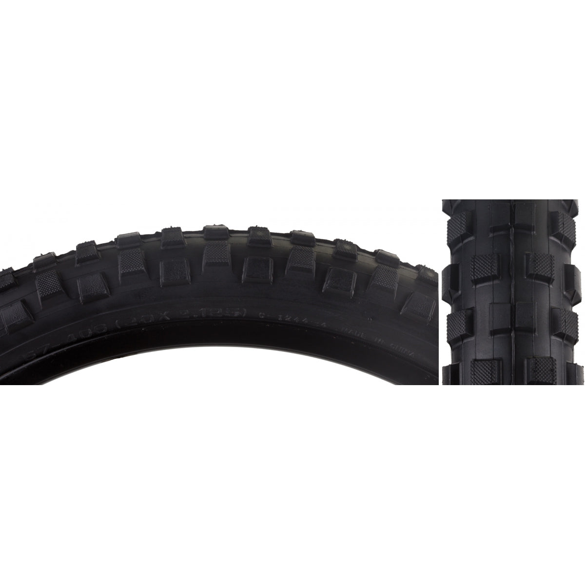 TIRE SUNLT 20x2.125 CST1244 BK/BSK CAESAR WIRE