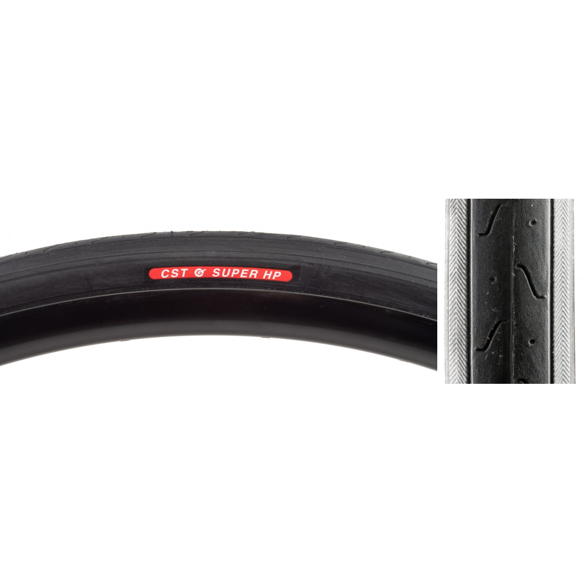 TIRE SUNLT 700x25 CST740 BK/BLK S-HP WIRE