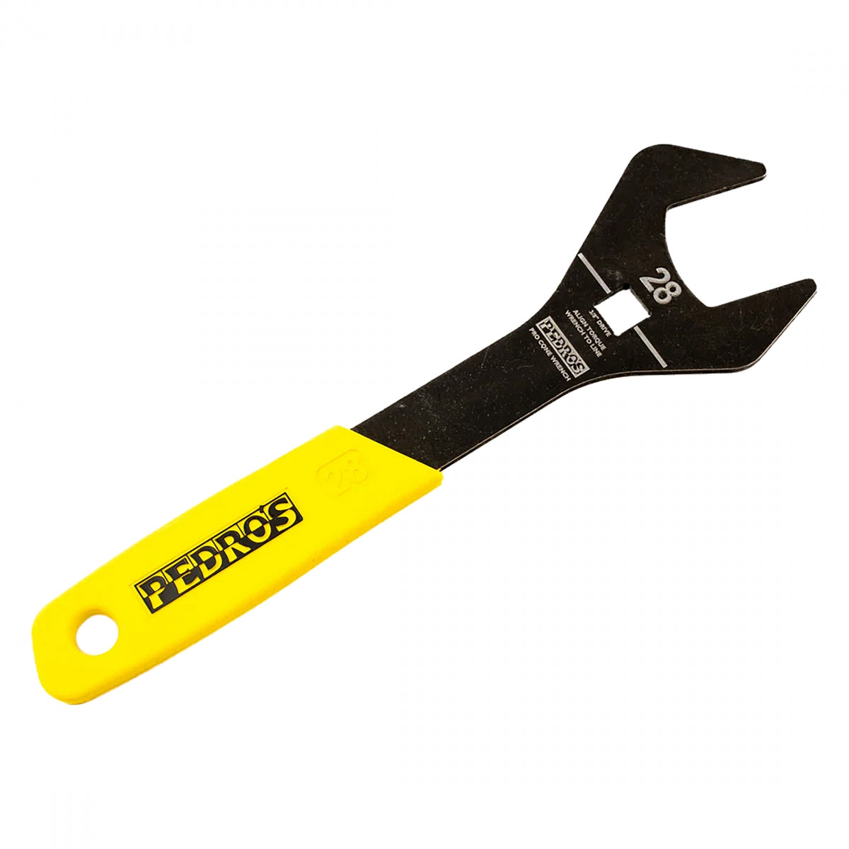 TOOL HUB CONE WRENCH PEDROS PRO 28mm YL/BK
