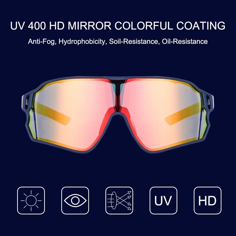 UV400 Polarized Sunglasses for Cycling