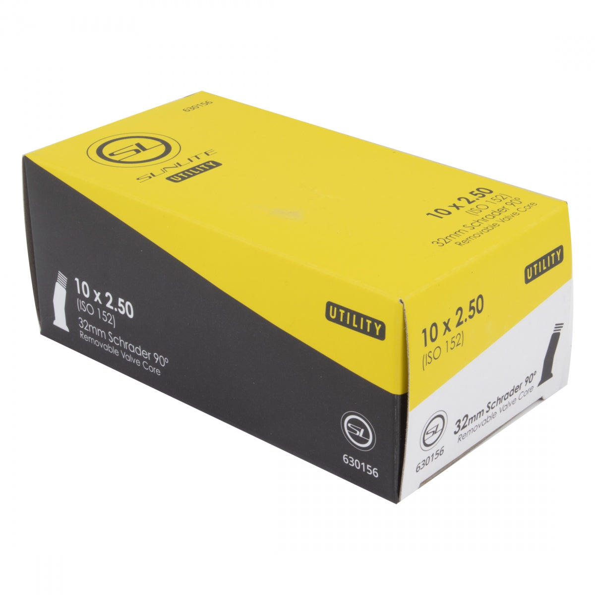 TUBE SUNLT UTILIT 10x2.5 (60/70-6.5) SCOOTER ANGLE 90d VALVE FFW 61mm