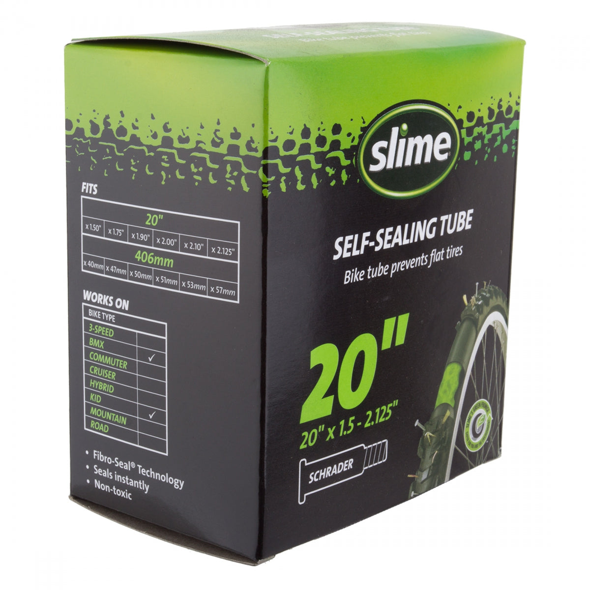 TUBE SLIME 20x1.75 SV