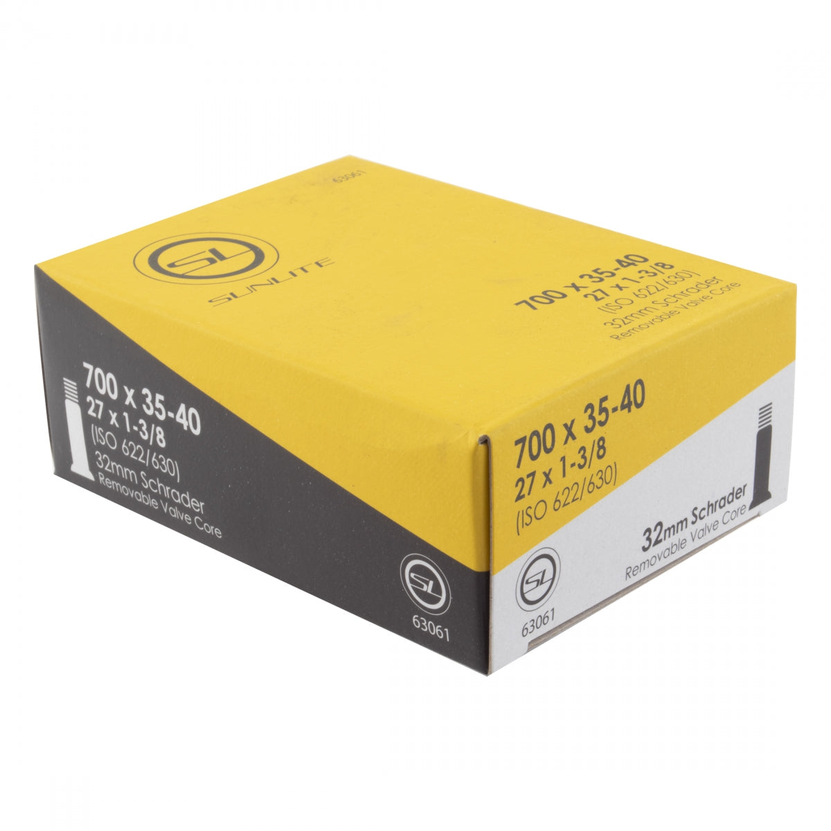 TUBE SUNLT 700x35-40 (27x1-3/8) SVSV32 FFW33mm
