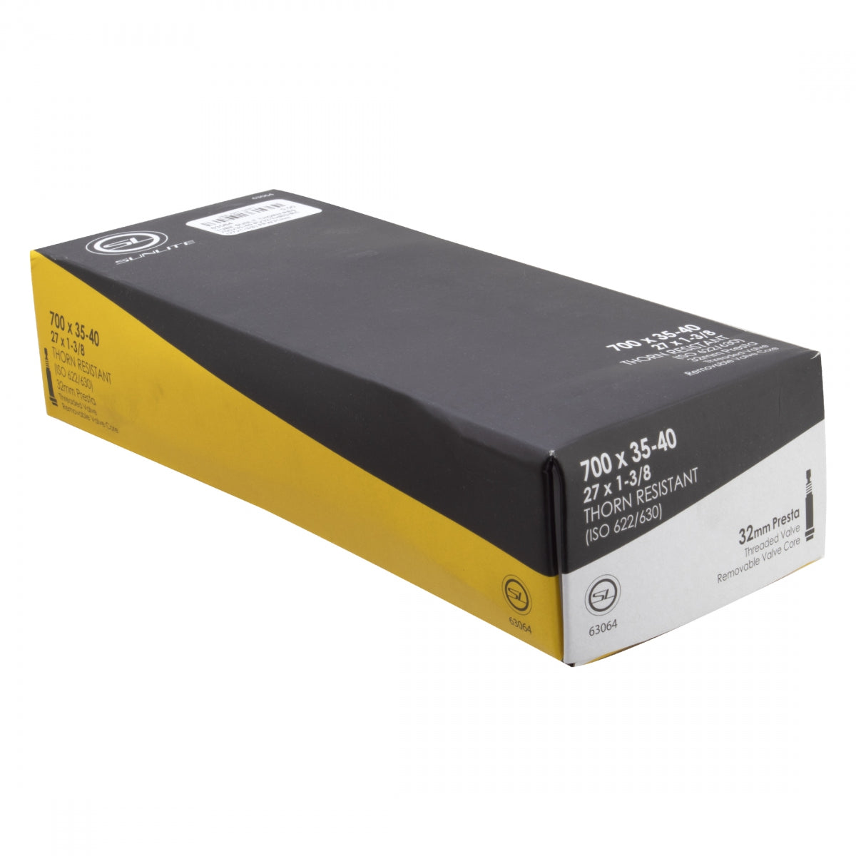 TUBE SUNLT THORN RES 700x35-40 PV32/THRD/RC (27x1-3/8) FFW31mm