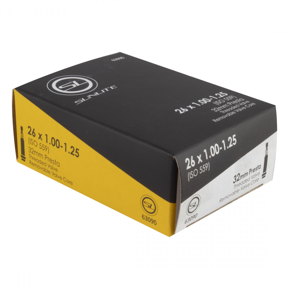 TUBE SUNLT 26x1.00-1.25 PV32/THRD/RC FFW 33mm