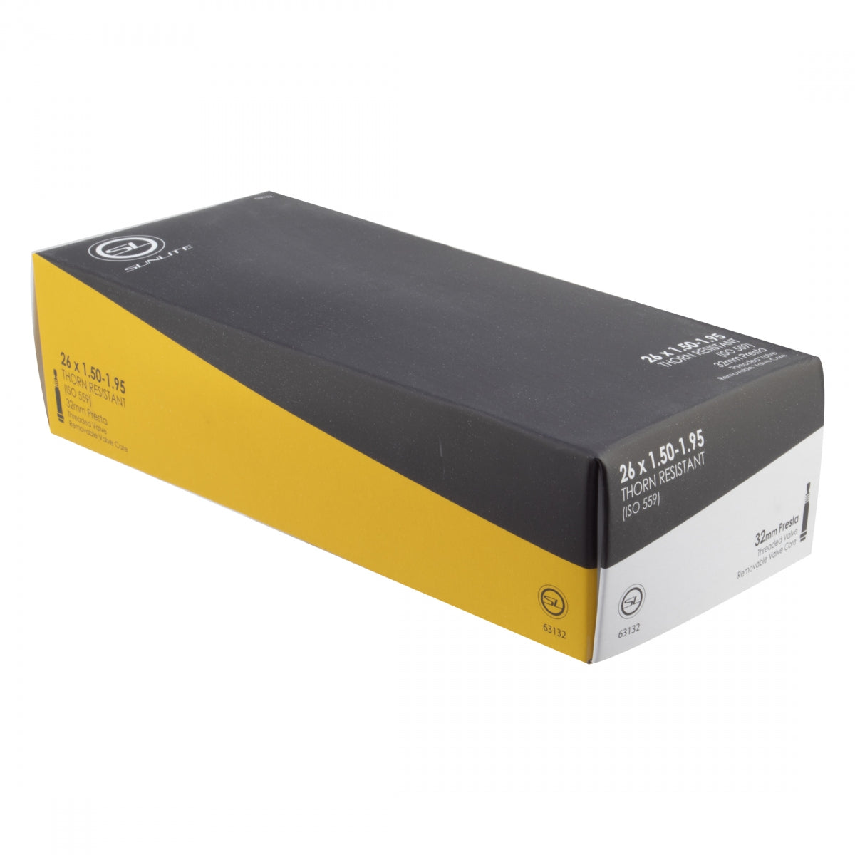 TUBE SUNLT THORN RES 26x1.50-1.95 PV32/THRD/RC FFW42mm