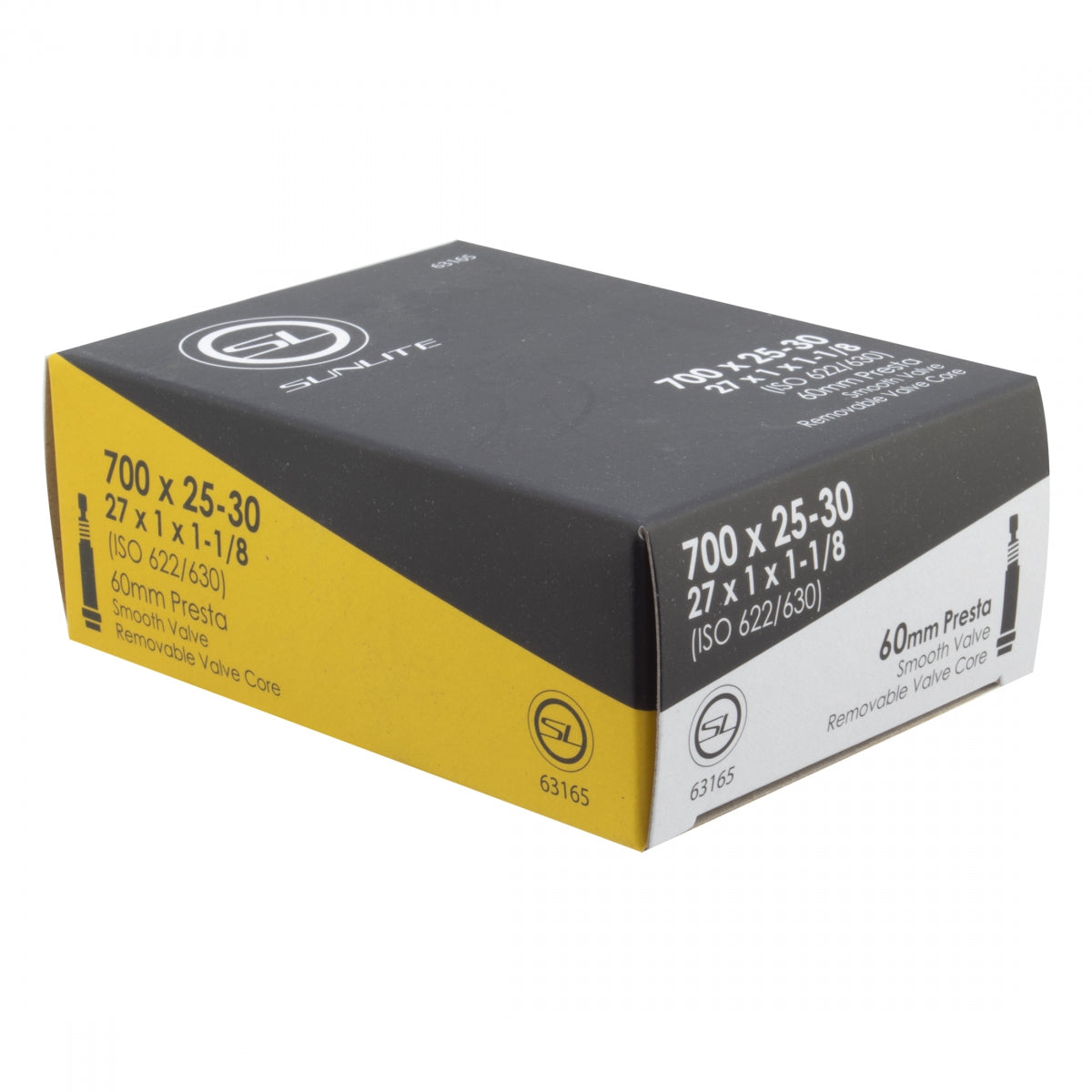 TUBE SUNLT 700x25-30 PV60/SMTH/RC (27x1x1-1/8) FFW25mm