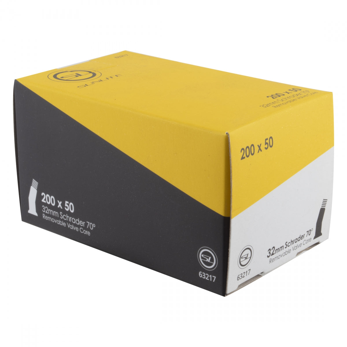 TUBE SUNLT 200x50 SCOOTER ANGLE 70d VALVE FFW56mm