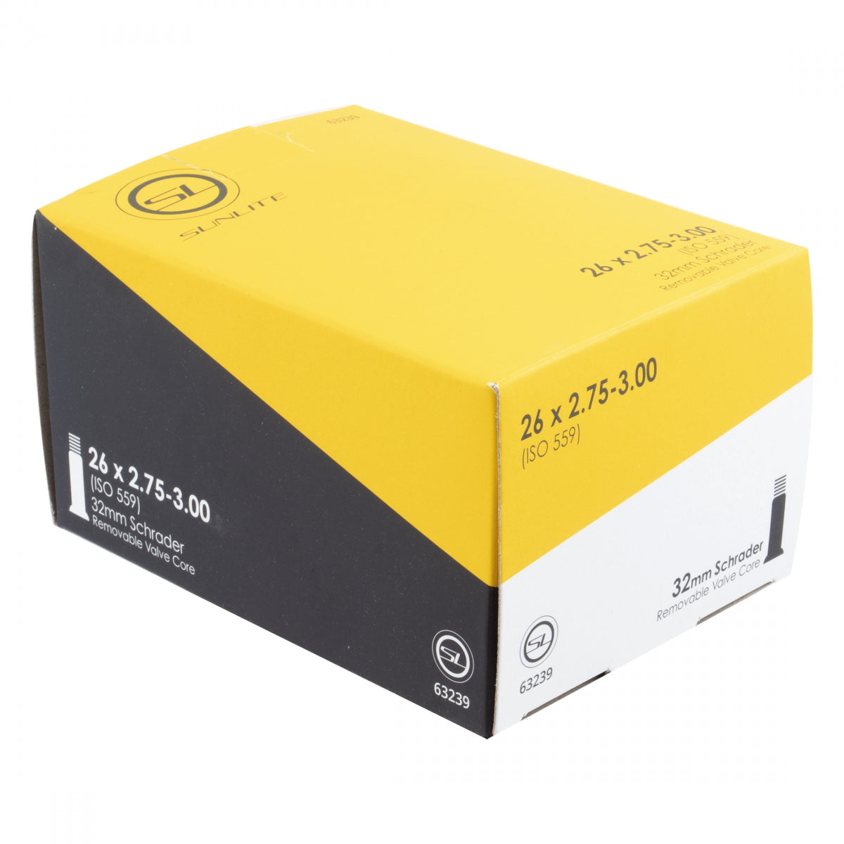 TUBE SUNLT 26x2.75-3.00 SV32 FFW73mm