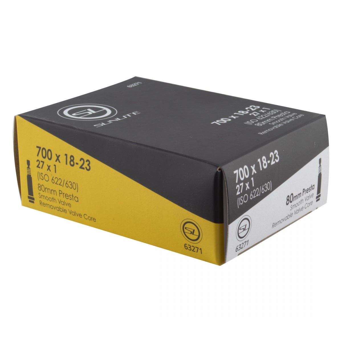 TUBE SUNLT 700x18-23 PV80/SMTH/RC (27x1) FFW22mm