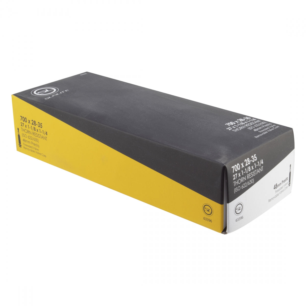 TUBE SUNLT THORN RES 700x28-35 PV48/THRD/RC (27x1-1/8-1-1/4) FFW28mm