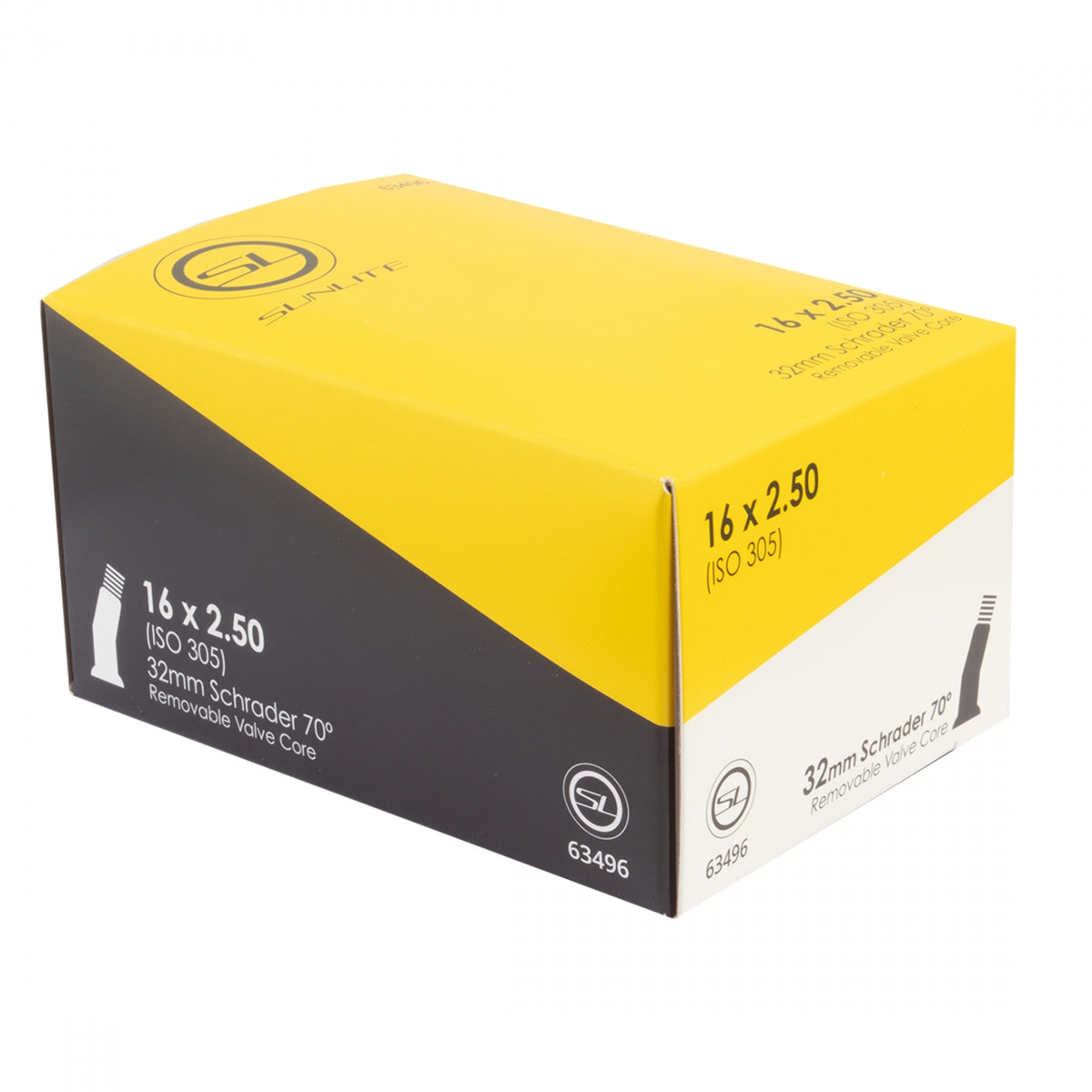 TUBE SUNLT 16x2.50 ANGLE 70d VALVE FFW64mm