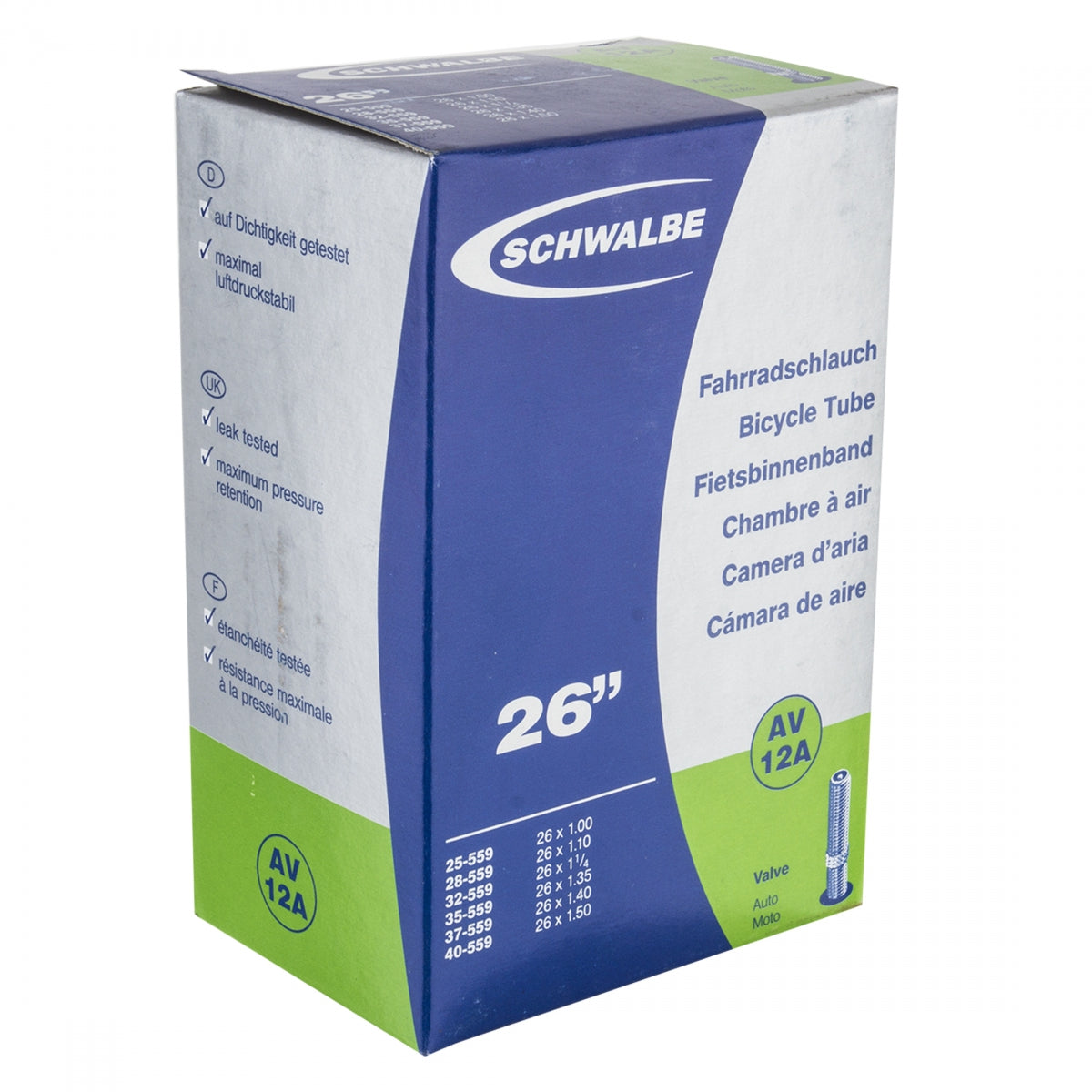 TUBE SCHWALBE 26 559x25/40 SV 40mm