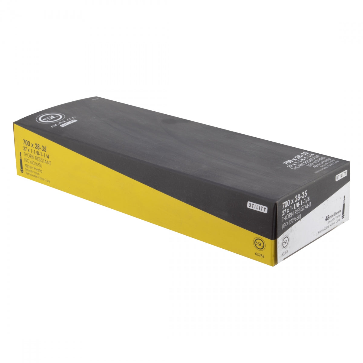 TUBE SUNLT UTILIT THORN RES 700x28-35 27x1-1/8-1-1/4 PV48/SMTH/RC FFW28mm