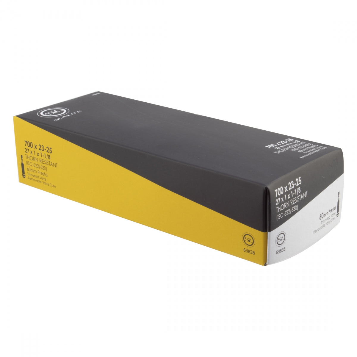 TUBE SUNLT THORN RES 700x23-25 PV60/THRD/RC FFW24mm