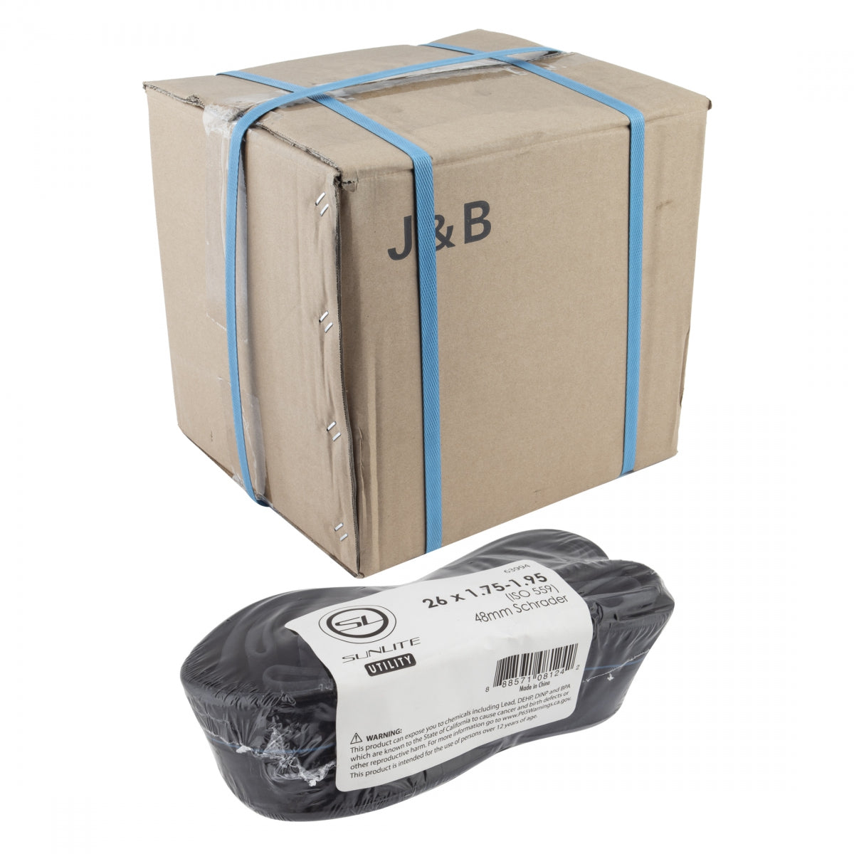 TUBE SUNLT UTILIT BULK 26x1.75-1.95 SV48 BXof50 FFW 38mm