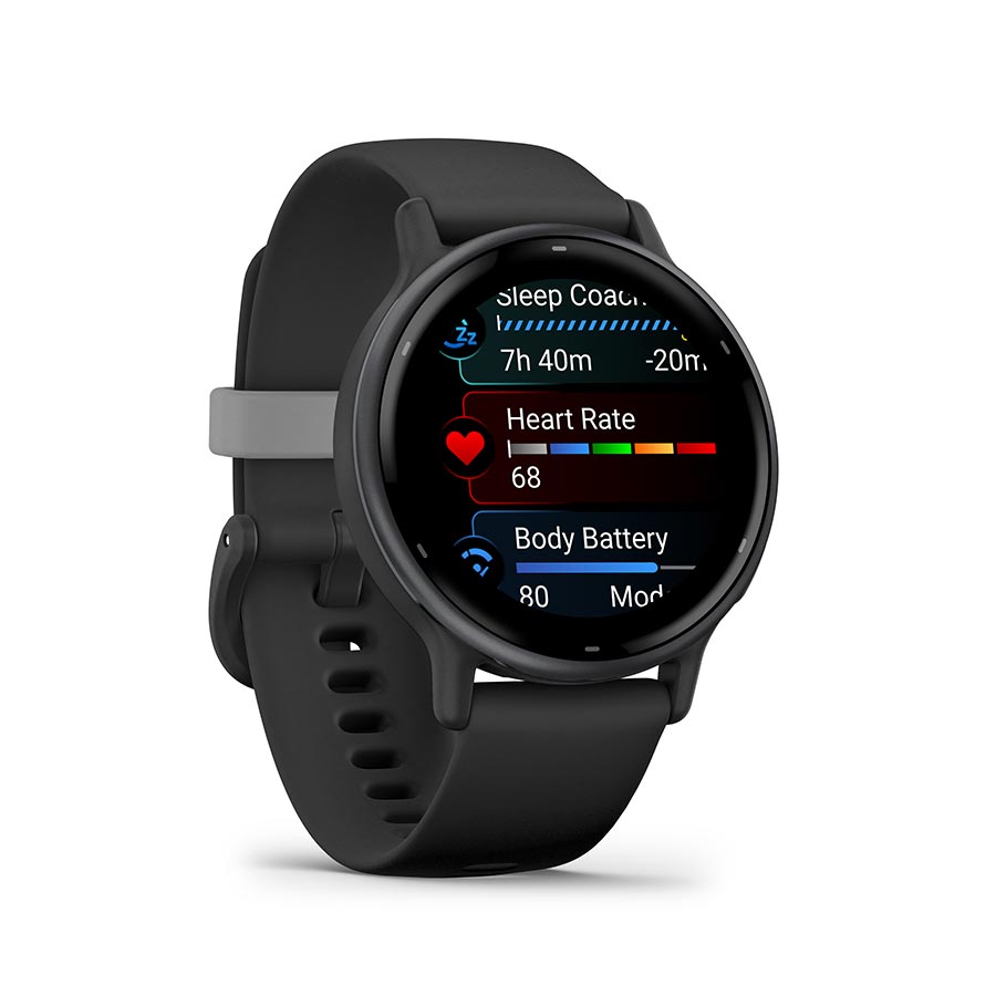 Garmin, vivoactive 5, Watch, Watch Color: Black, Wristband: Black - Silicone