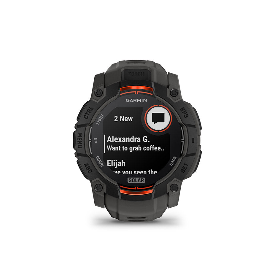 Garmin Instinct 3 50mm Solar Black/Charcoal