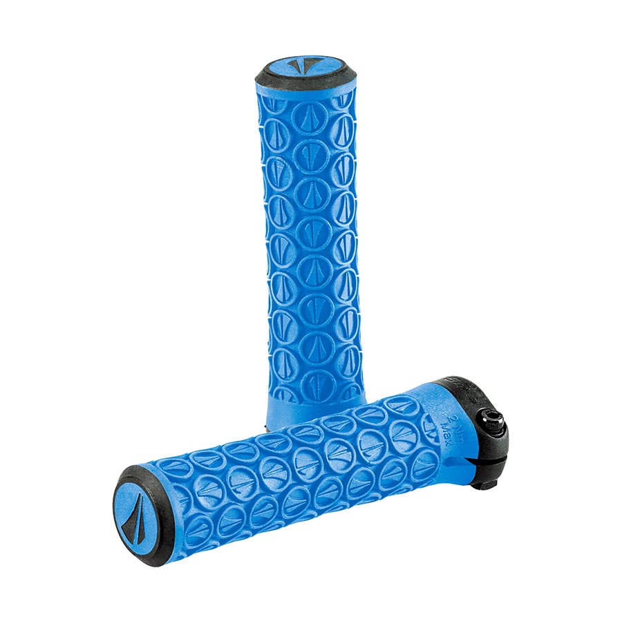 SDG Components, Slater Jr, Grips, 115mm, Cyan Blue, Pair